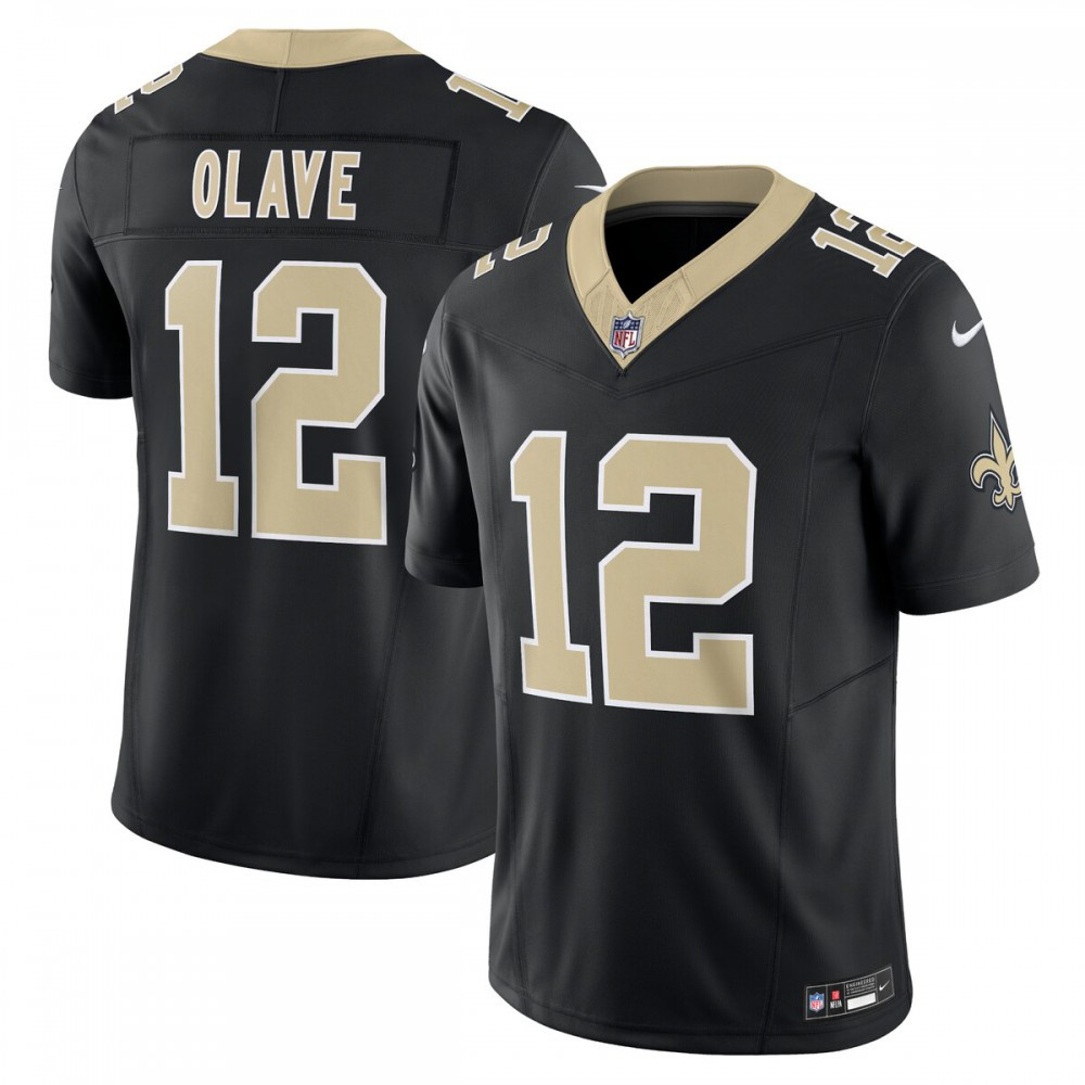 Chris Olave New Orleans Saints Nike Vapor F.U.S.E. Limited Jersey - Black-GridironStore